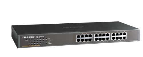 TP-LINK TL-SF1024 24port 24xTP 10/100Mbps 24port switch rackmount - AGEMcz