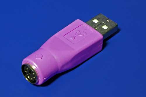 REDUKCE PS2-USB, pro připojení PS2 klávesnice na USB port - AGEMcz