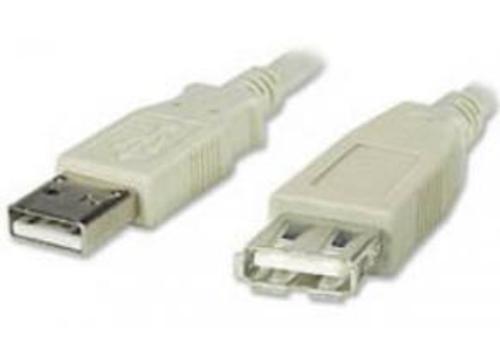 KABEL USB A-A prodlužovací 5.0m 2.0 - AGEMcz
