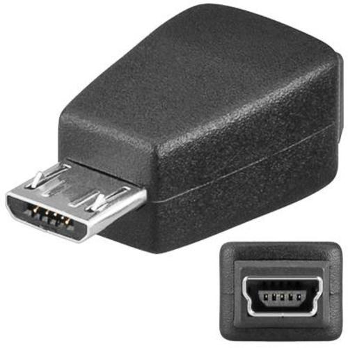 KABEL USB redukce Mini 5 PIN(F) - Micro USB(M) - AGEMcz
