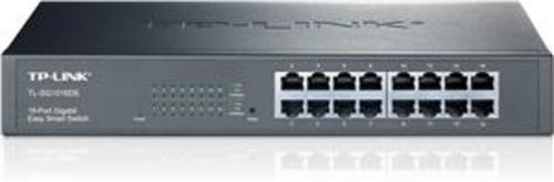 TP-LINK TL-SG1016DE GBit Easy Smart switch, 16port 16x 10/100/1000 Mbs, 16port, desktop - AGEMcz