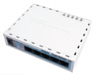 MIKROTIK RouterBOARD 750Gr3 (16MB NAND flash, 256 MB RAM, 5xLAN switch, plastic case, zdroj)