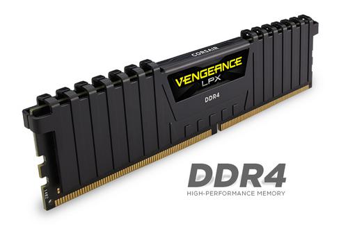CORSAIR 16GB=2x8GB DDR4 3200MHz VENGEANCE LPX BLACK PC4-25600 1.35V CL16