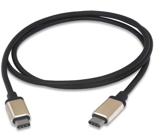KABEL USB 3.1 konektor C/male - USB 3.1 konektor C/male, 1.0m Elox konektory - AGEMcz