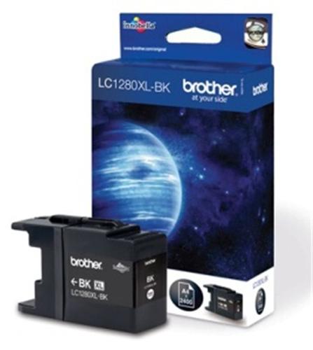 BROTHER LC-1280XLBk originální náplň černá - 2400 stran - AGEMcz