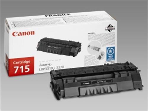 CANON CRG-715 originální toner černý pro LBP-3310, 3370 - 3K (CRG715) - AGEMcz