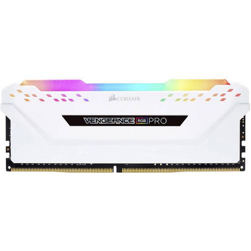 CORSAIR 16GB=2x8GB DDR4 3600MHz VENGEANCE RGB PRO WHITE s RGB LED CL18-19-19-39 1.35V XMP2.0 (RGB LED