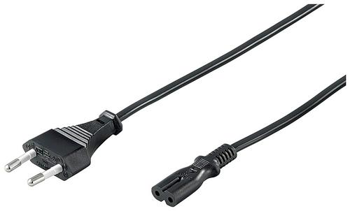 GEMBIRD kabel napájecí síťový FLEXO 220V/230V 1.8m Schuko C8 (2-pin, tzv. osmička)