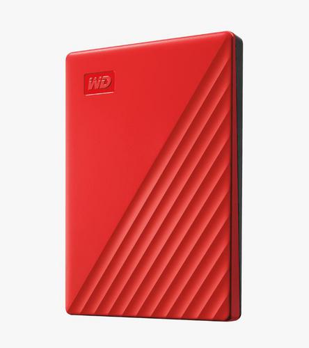 WDC WWDBYVG0020BRD My Passport externí hdd 2TB USB3.2 Gen1 2.5in červený red (model 2020)