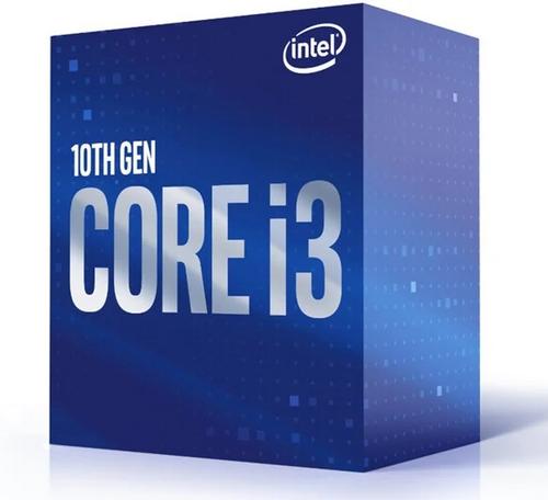 INTEL cpu CORE i3-10100 socket1200 Comet Lake BOX 65W 10.generace (s chladičem, 3.6GHz turbo 4.3GHz, 4x jádro, 8x vlákno, 6MB cache, pro DDR4 do 2666, grafika UHD 630)