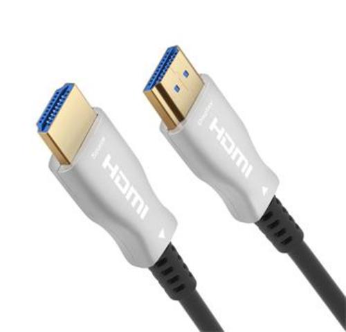 KABEL HDMI optický fiber High Speed with Ether. 4K@60Hz kabel 25m, M/M, zlacené konektory - AGEMcz