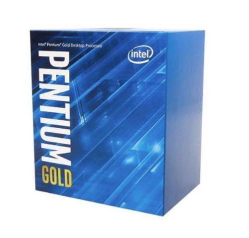 INTEL cpu PENTIUM GOLD G6405 socket1200 Comet Lake BOX 58W 10.generace (s chladičem, 4.1GHz, 2x jádro, 4x vlákno, 4MB cache, pro DDR4 do 2666, grafika UHD 610)