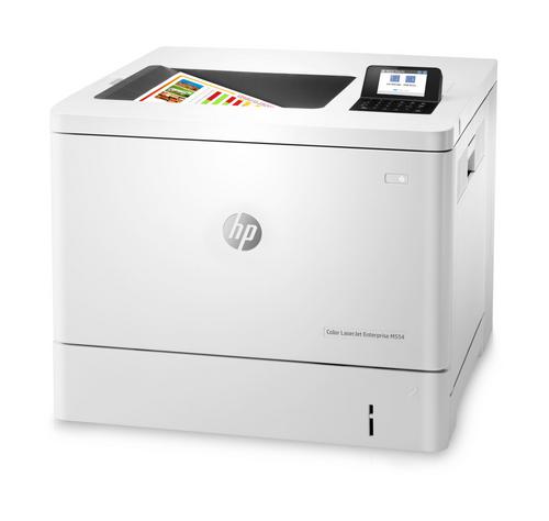 HP Color LaserJet Enterprise M554dn (A4 tiskárna, 33/33 ppm A4, Duplex, USB2 + LAN RJ45 , barevná, JetIntelligence) - AGEMcz