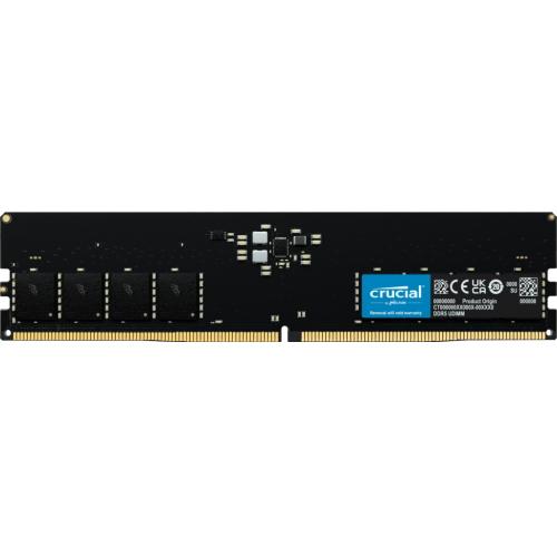 CRUCIAL 16GB DDR5 UDIMM 4800MHz CL40 1.1V