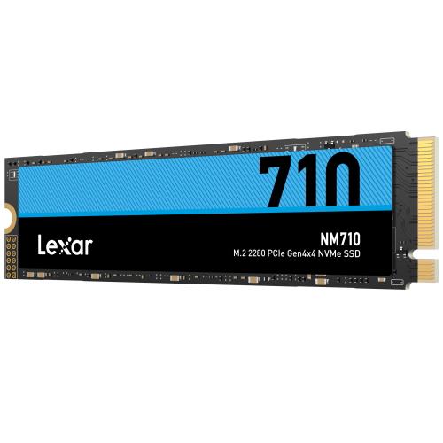 LEXAR NM710 SSD NVMe M.2 2TB PCIe (čtení max. 5000MB/s, zápis max. 4500MB/s)