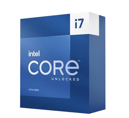 INTEL cpu CORE i7-13700 socket1700 Raptor Lake BOX 65W/219W 13.generace (od 1.5/2.1GHz do 4.1/5.2GHz, 16x jádro, 24x vlákno, 30MB cache, pro DDR4 do 3200, pro DDR5 do 5600) grafika, virtualizace
