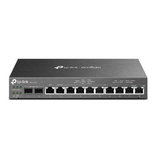TP-LINK ER7212PC Gigabitový VPN router Omada 3v1, Plní funkci routeru, PoE switche a kontroleru Omada - Novinky AGEMcz