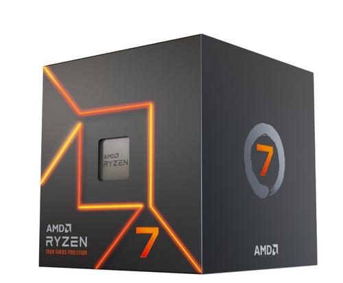 AMD cpu Ryzen 7 7700 AM5 Box (s chladičem, 3.8GHz / 5.3GHz, 8+32MB cache, 65W, 8x jádro, 16x vlákno, grafika)