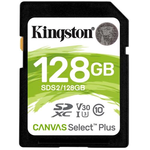 KINGSTON SD card SDXC 128GB Canvas Select Plus