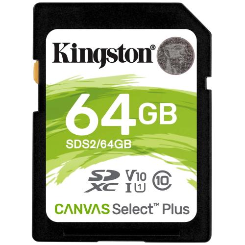 KINGSTON SD card SDXC 64GB Canvas Select Plus - Slevy AGEMcz