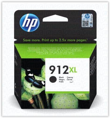 HP 3YL84AE náplň č.912XL černá inkoustová kazeta (cca 825 stran)