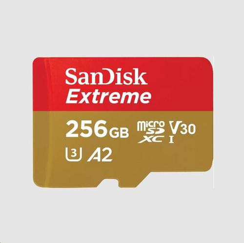 SANDISK micro SDXC karta 256GB Extreme Mobile Gaming (190 MB/s Class 10, UHS-I U3 V30) - AGEMcz