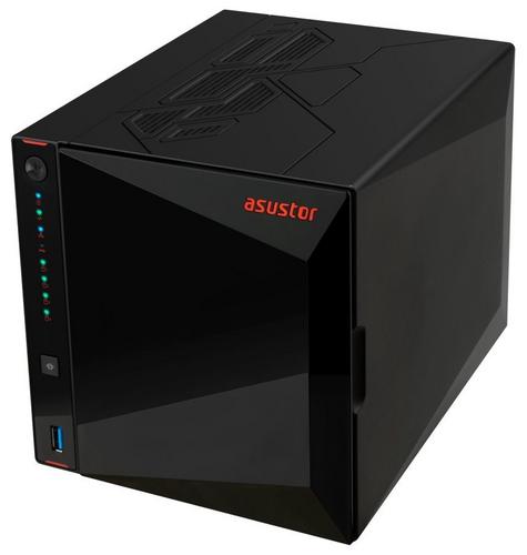 ASUSTOR NIMBUSTOR 4 (AS5404T) datové úložiště NAS, 4× 2,5"/3,5" SATA III, 4× M.2, quad-core 2,0GHz, 4GB DDR4, 2× 2,5GbE LAN, 3× USB 3.1, 1× HDMI - AGEMcz