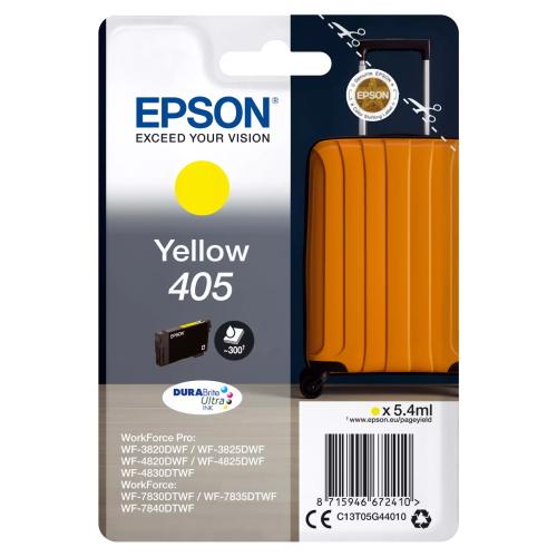 EPSON originální náplň 405 DURABrite Ultra žlutá