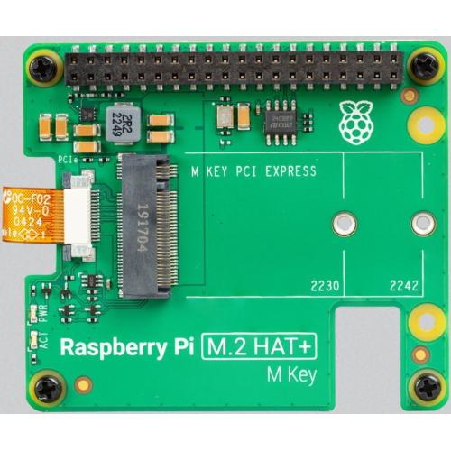 RASPBERRY PI M.2 HAT+ rozšiřující deska Raspberry Pi - Novinky AGEMcz