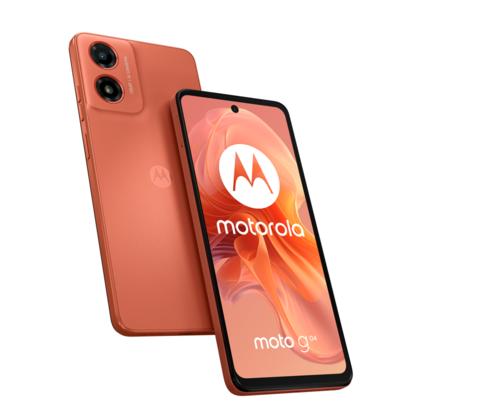 MOTOROLA Moto G04 4+64GB Dual SIM Sunrise Orange - AGEMcz