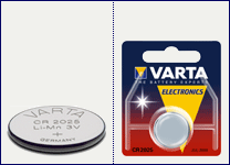 VARTA CR2025 knoflíková baterie (Lithium 1ks) - AGEMcz