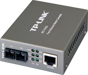 TP-LINK MC110CS převodník, 1x10/100M RJ45 / 1 x singl-mode - Verze 2 (9V)  - AGEMcz