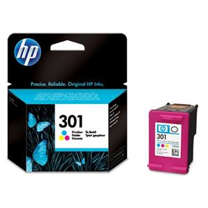 HP CH562EE náplň č.301 color, barevná (150stran, pro Deskjet 1050, 1510, 2050, 2514, OJ2620) - AGEMcz