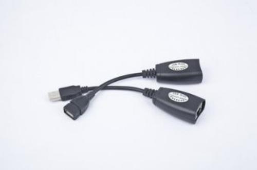 Kabel USB A-A Extender 30m UAE-30M (propojení pomocí LAN patch kabelu délky až 30m) GEMBIRD - AGEMcz
