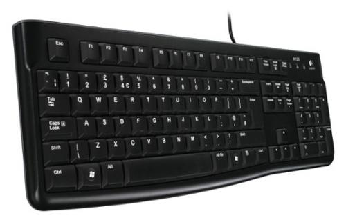 LOGITECH klávesnice K120, CZ+SK, USB černá - AGEMcz
