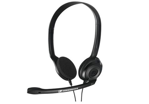 SENNHEISER PC 3 CHAT black (černý) headset - oboustranná sluchátka s mikrofonem - AGEMcz