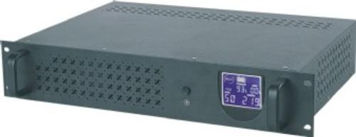 GEMBIRD záložní zdroj UPS-RACK-1500 rackmount 19", 1200W/1500VA, LCD, ochrana tel. linky, UPS - AGEMcz