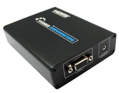 Převodník HDMI na VGA(DB15HD) a AUDIO (jack3.5mm), HDMI 1.3, HDCP kompatibilní