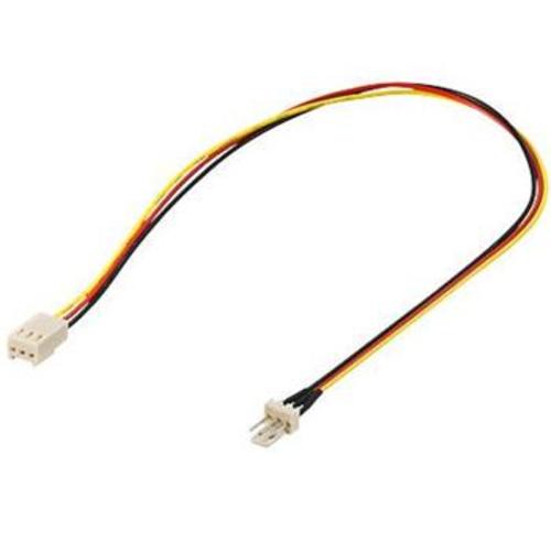 KABEL prodlužovací kabel k ventilátoru 3pin(M) - 3pin(F) , 30cm - AGEMcz