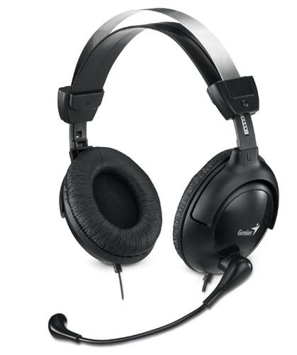 GENIUS sluchátka HS-505X s mikrofonem, nastavitelná velikost - AGEMcz