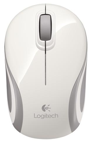 LOGITECH myš, Wireless Mouse M187 White - AGEMcz