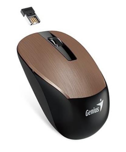 GENIUS myš NX-7015 Wireless,blue-eye senzor 1600dpi, USB měděná - AGEMcz