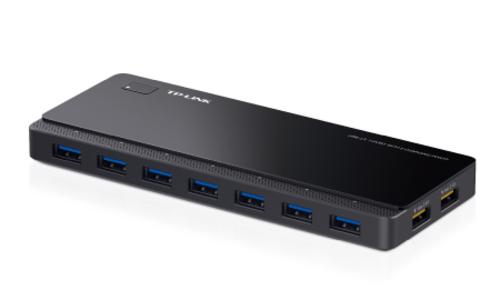 TP-LINK UH720 7 ports USB 3.0 Hub 7 12V/2,5A s 2 porty pro nabíjení - AGEMcz