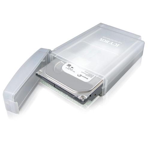 RAIDSONIC ICY BOX IB-AC602a ochranný plastový box pro 3.5" HDD, transparentní - AGEMcz