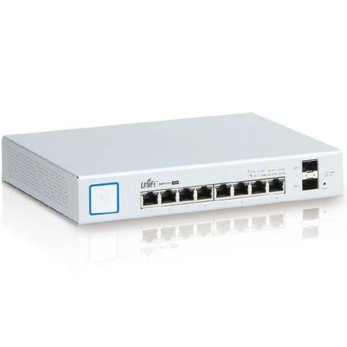 UBIQUITI UniFiSwitch US-8-150W - UniFi Switch, 8 Gbit ports, 150W 2x SFP port - AGEMcz