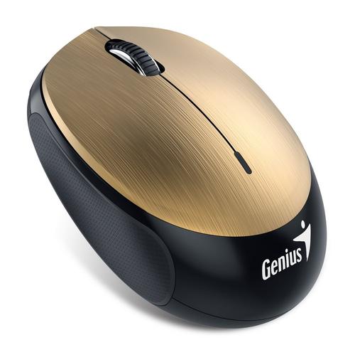 GENIUS myš NX-9000BT Wireless,Bluetooth 4.0, 1200dpi, USB zlatá, dobíjecí baterie - AGEMcz