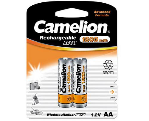 CAMELION 2pack AA/HR6 1800mAh nabíjecí baterie - AGEMcz