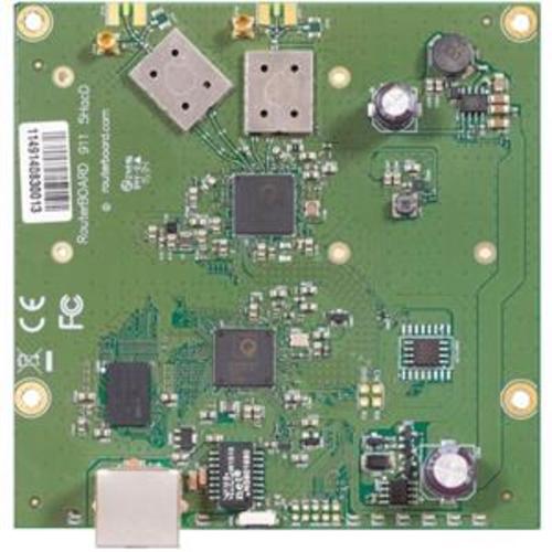 MIKROTIK RouterBOARD RB911-5HacD, 802.11a/n/ac, RouterOS L3, 1xLAN, 2xMMCX - AGEMcz
