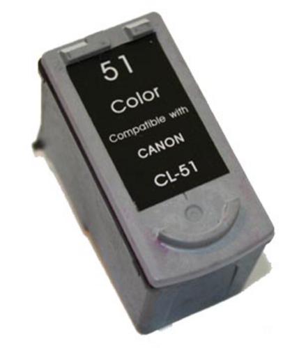 CANON CL-51 kompatibilní náplň barevná