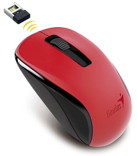 GENIUS myš NX-7005 Wireless,blue-eye senzor 1200dpi, USB red - AGEMcz